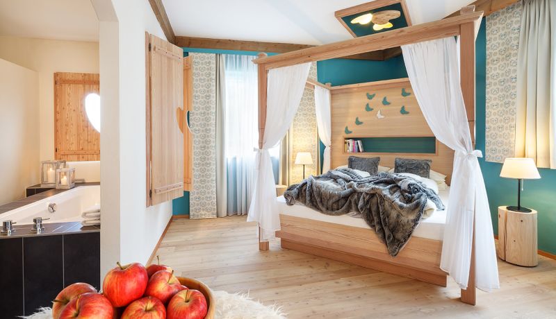 Hearty suite in the Hotel Lärchenhof