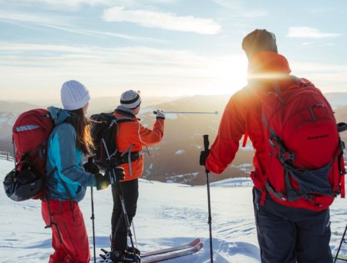 Skitour mit Gastgeber Wolfgang Hinteregger