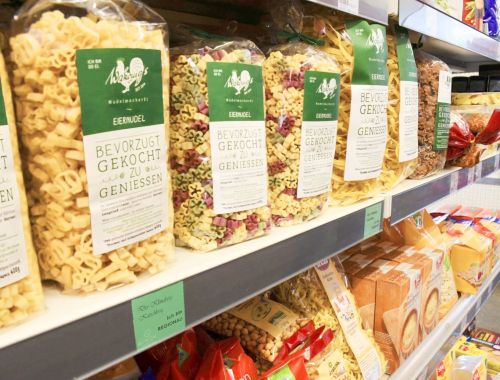 Lokale Produkte im Kaufhaus am Katschberg